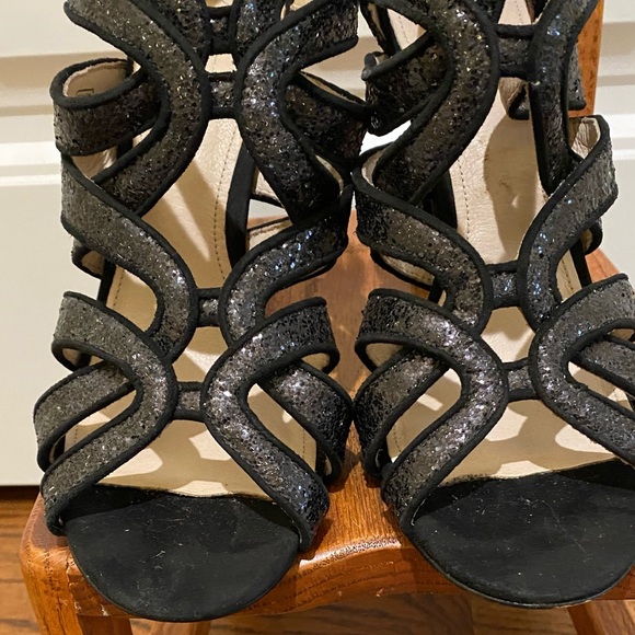 Coach glitter heels size 10 - Picture 3 of 7